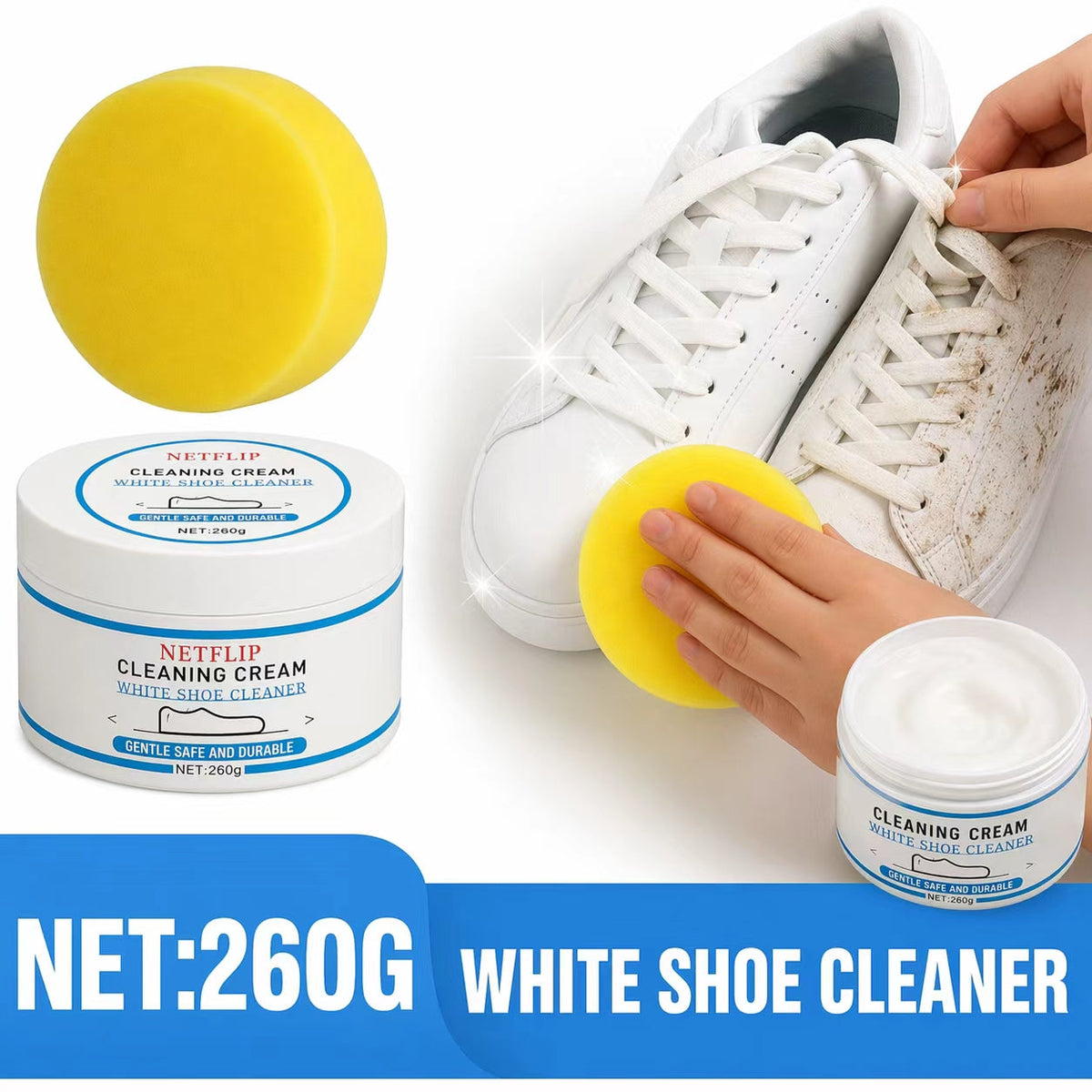This Cream Turns Old Yellow Shoes White Again – No Water