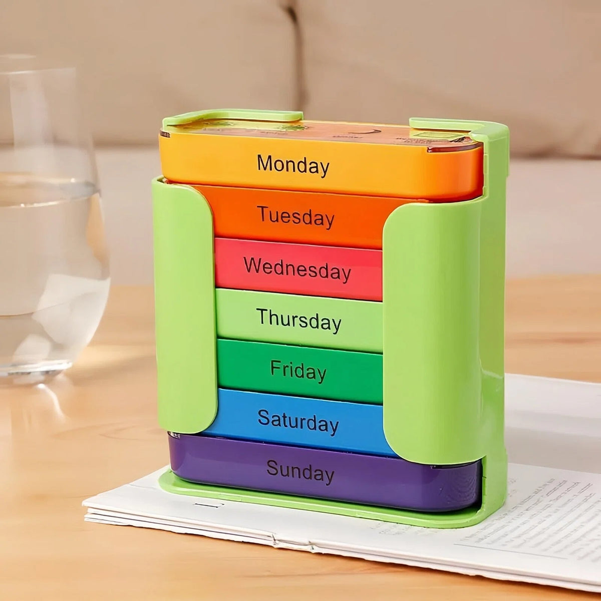 7-Day Medication Organizer - For Effortless Health Management!