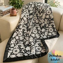 Kids Coloring Blanket Kit