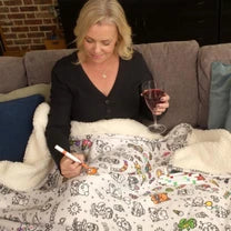Kids Coloring Blanket Kit