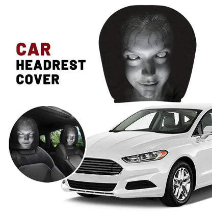 Halloween Decor Car Headrest Covers