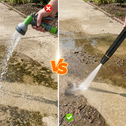 Adjustable Rotating Hose Nozzle — High-Pressure Spray Nozzle