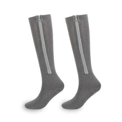 Sports Zipper Socks – Comfort, Support & Easy On/Off