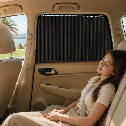 4 Pcs Magnetic Car Side Window Sun Shades