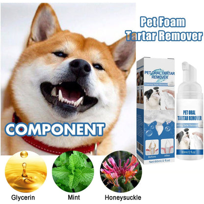 Pet Oral Care Foam – Removes Odors & Promotes Healthy Teeth and Gums
