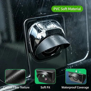 4PCS Car Backup Camera Rain Shield – Clearer Rear View in Rain