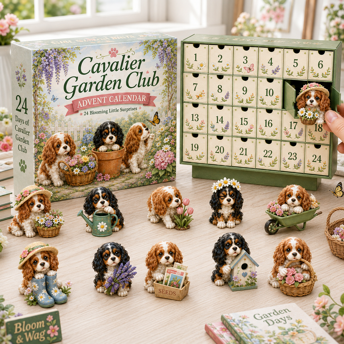 Cavalier Adventures 24-Day Advent Calendar – 6 Themed Collections