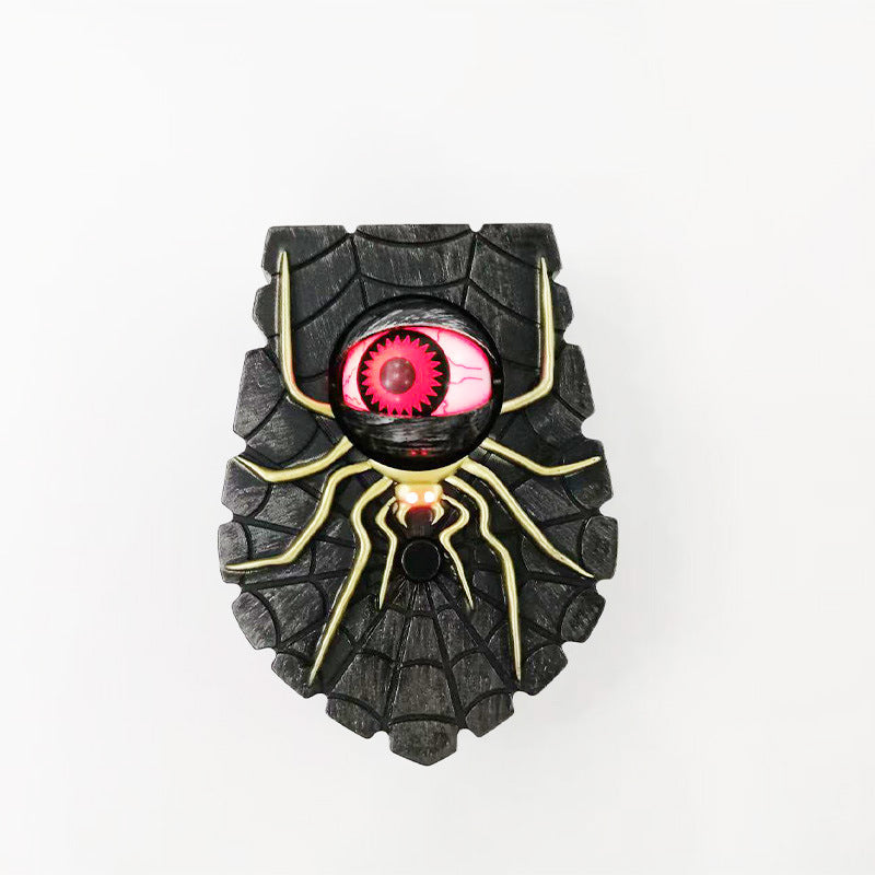 Halloween Animated Eyeball Doorbell – Light, Motion & Spooky Sounds