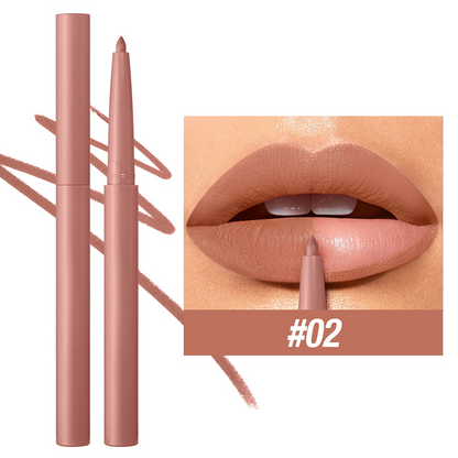 12-Color Matte Lip Liner Set- Define Your Lips with Confidence
