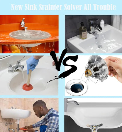 Universal Pop-Up Sink Drain Filter – Anti-Odor & Anti-Clog