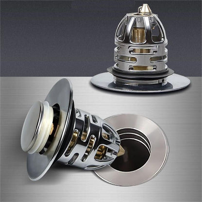 Universal Pop-Up Sink Drain Filter – Anti-Odor & Anti-Clog