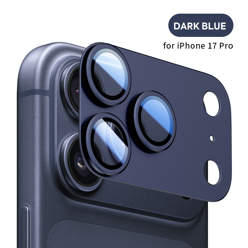 iPhone 17/Air/17 Pro/17 Pro Max Camera Lens Protector, 9H Tempered Glass AR Anti-Glare Full Coverage