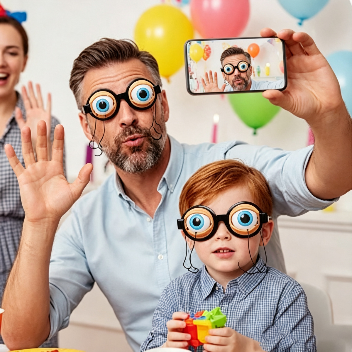 HOT SALE50K+ SOLD!Funny Props Glasses