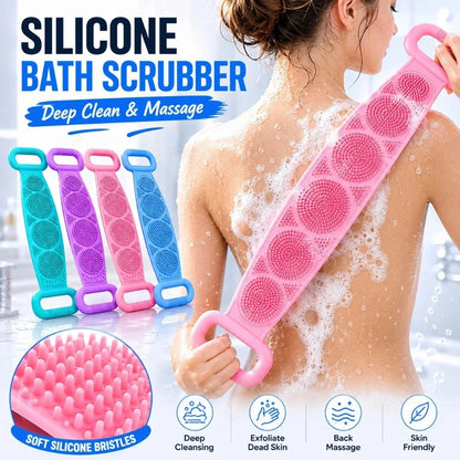 Silicone Back Scrubber Brush