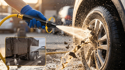 Heavy-Duty Adjustable Hose Nozzle – Powerful Spray & Precision Control