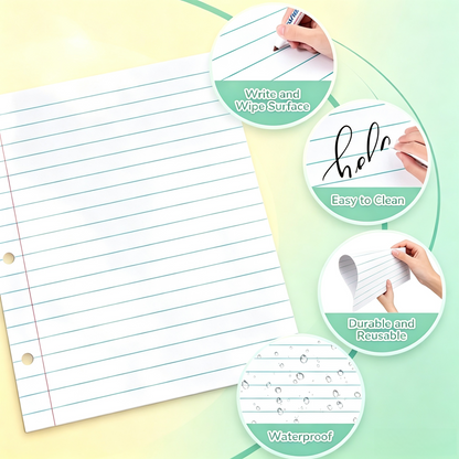 Giant Magnetic Dry Erase Drawing Pad – Large Reusable Whiteboard for Classroom, Homeschool & Creative Learning Activities
