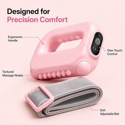 Hands-Free Fascia Massager for Muscle Relaxation & Recovery