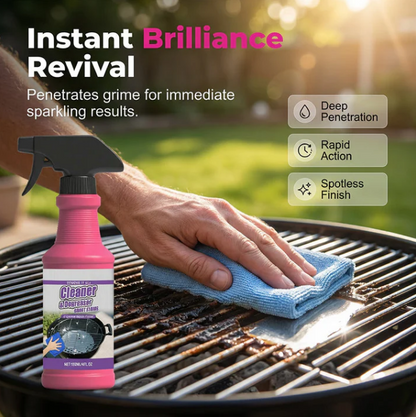 Buy 2 Get 1 Free Powerful Grill Degreaser Spray – Kitchen Grease Killer & Heavy-Duty Clean