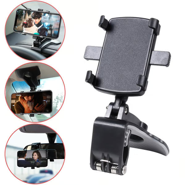 New Arrival 360° Rotating Car Phone Mount – Secure & Adjustable for Easy Viewing