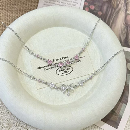 Crystal Bow Bracelet – Elegant Wrist Jewelry with a Romantic Touch