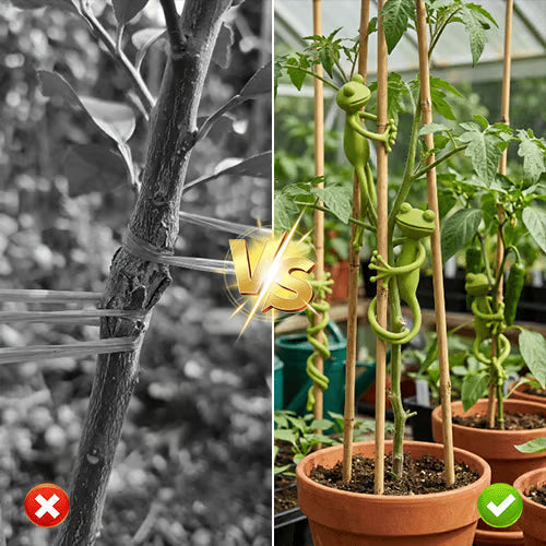 Multifunctional Bendable Frog Plant Clips