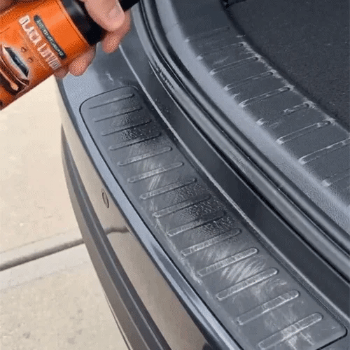 2026 New Upgrade! Plastic Restorer for Cars – Interior Trim Cleaner, Stain Remover & Deep Black Shine Restoring Spray