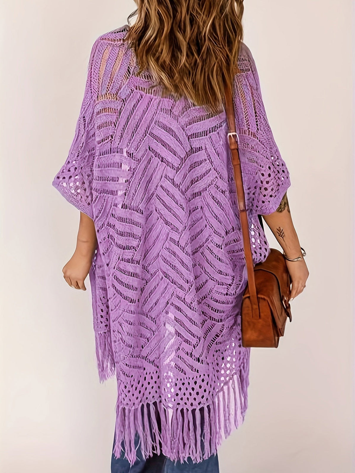 2026 Women's Lightweight Knit Cardigan Perfect for outdoor beach vacations and sun protection