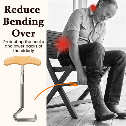 Horse-Shaped Shoe Horn Hook for Easy Wear