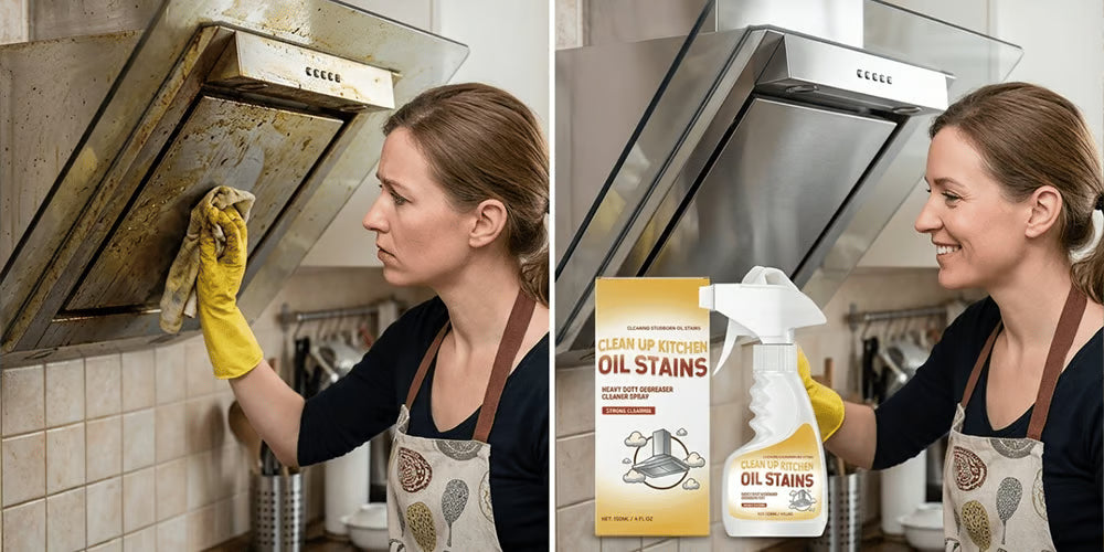 Say Goodbye to Grease! Powerful Kitchen Degreaser Spray – Cuts Through Tough Grease in Seconds