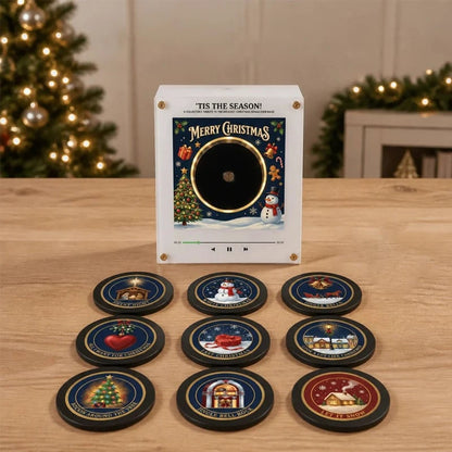 NFC-enabled Holiday Music Fridge Magnet