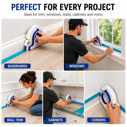 High-efficiency Painter Masking Tape Applicator