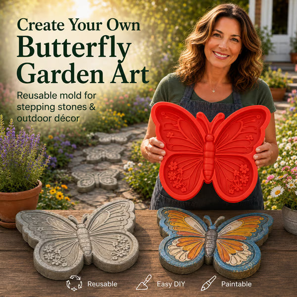 Reusable Sunflower Stepping Stone Mold!!!