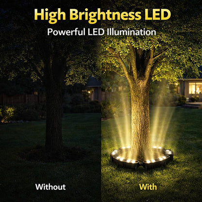 LED Ring Tree Light | Outdoor Waterproof Landscape Spotlight