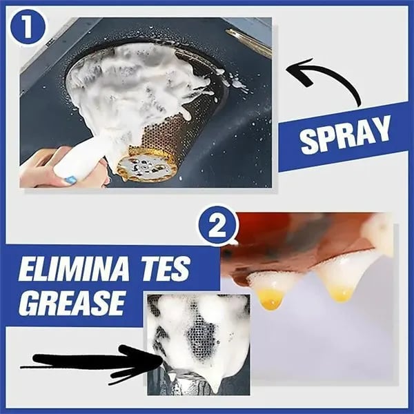 Buy 2 Get 1 FreeAll-Purpose Foaming Heavy Oil Stain Cleaner