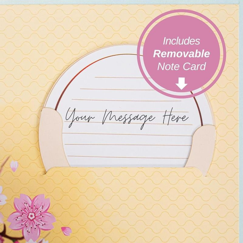 Paper Love Mother's Day Card, Happy Mothers Day Pop Up Card 3D Design
