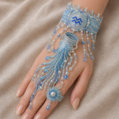 49% OFF – Zodiac DIY Beaded Hand Bracelet Kit – Create Your Celestial Wearable ArtLast DayBUY 3 GET 1 FREE (Add 4 Pcs To Cart)