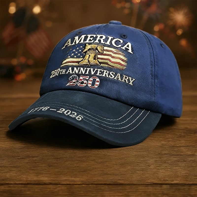 Hot Sale 50% OFF | USA 250th Anniversary Red Cap | Celebrate America's Historic Milestone in Style