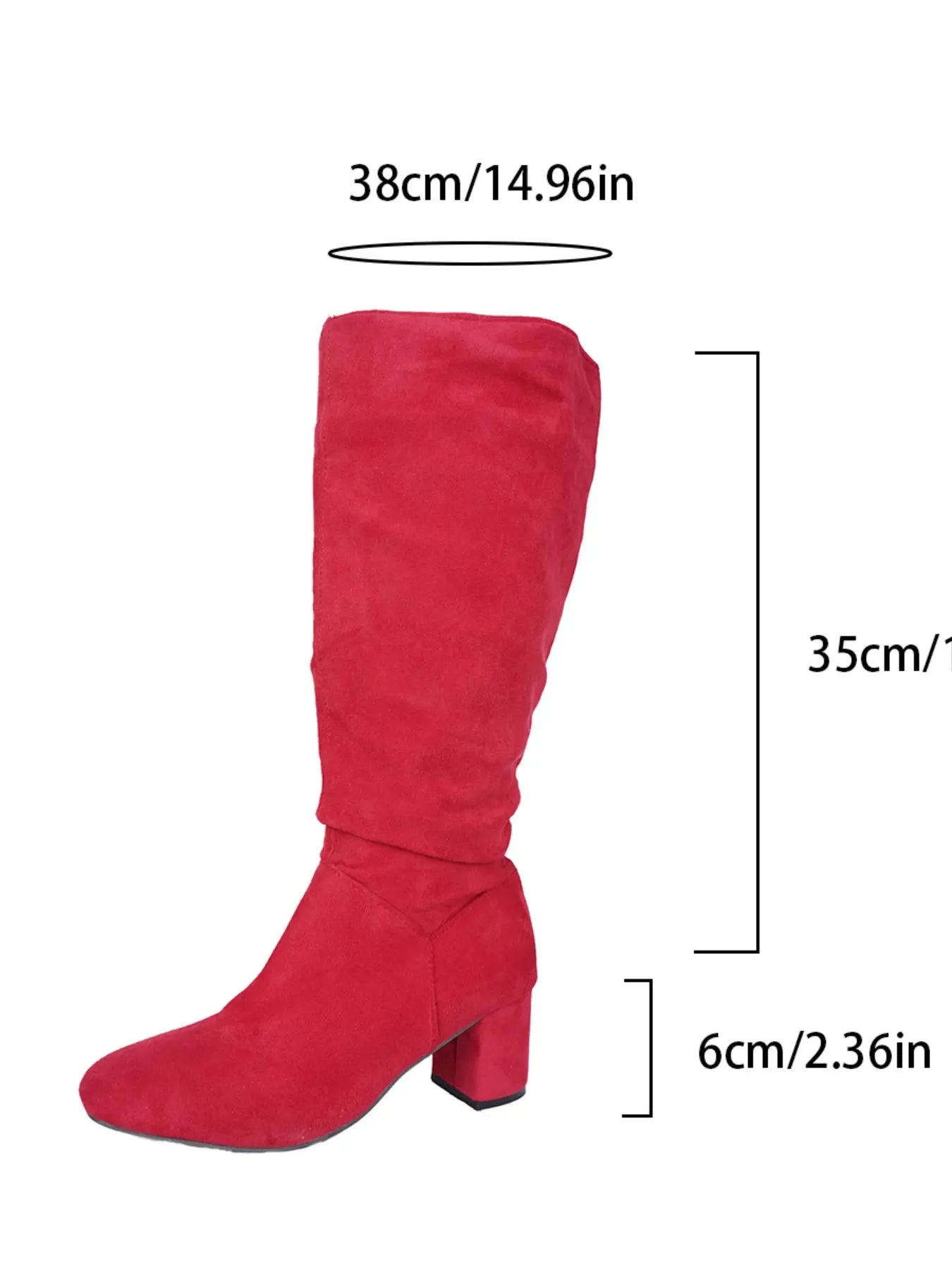 Women's Vintage Denim Knee-High Boots