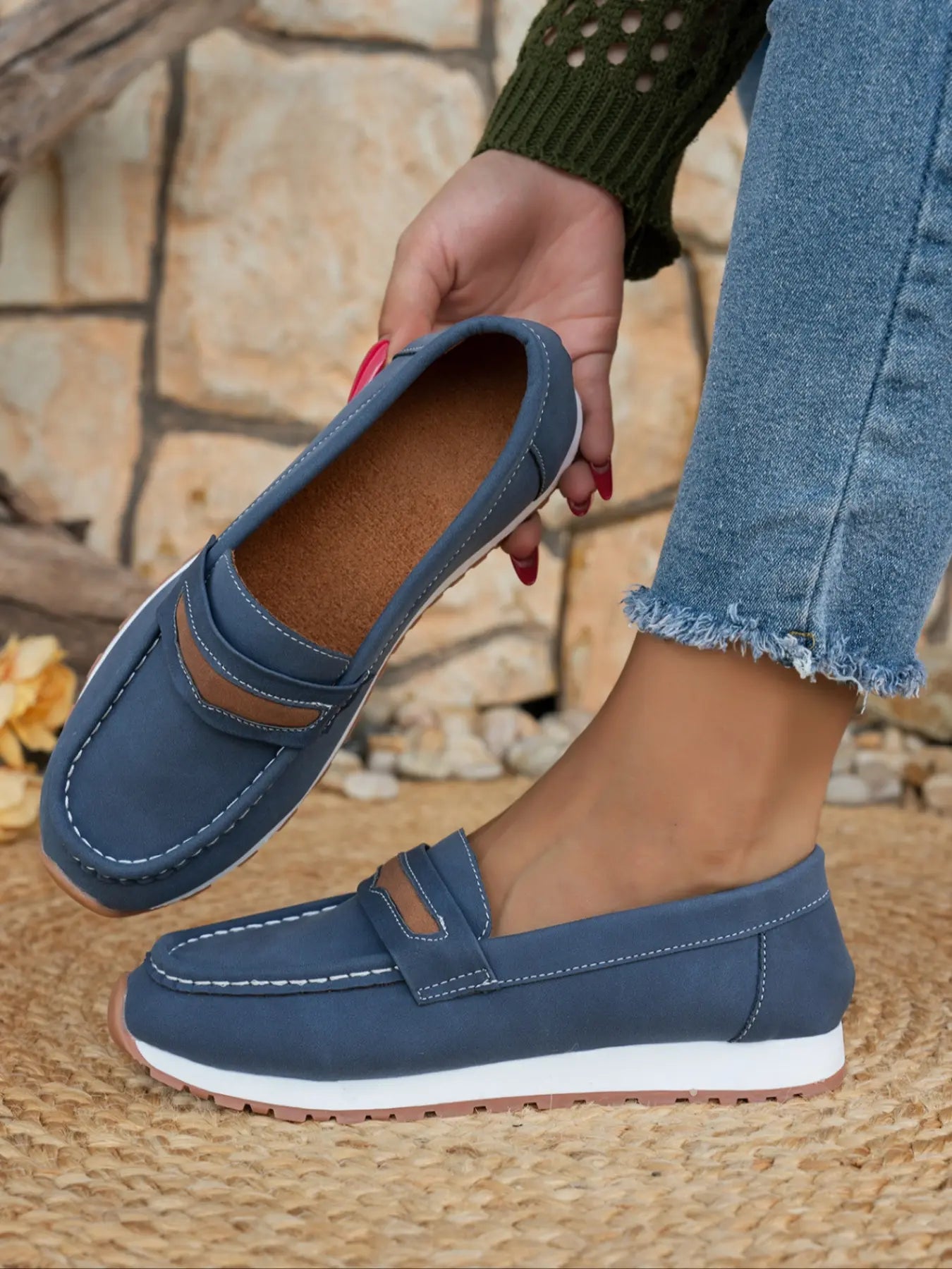 Women's Loafers – Slip-On, Lightweight, Breathable
