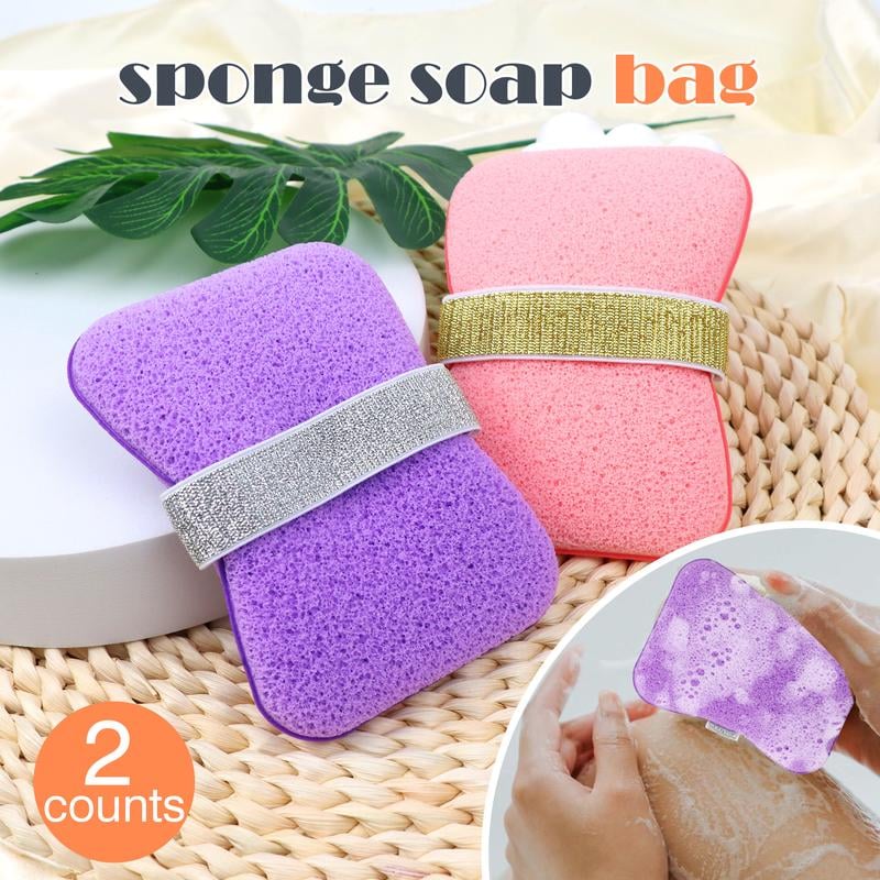 Limited Time 50% Off2 Counts Sponge Soap Saver Pouch
