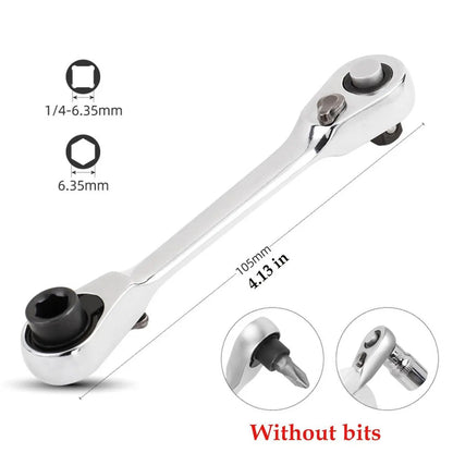 Mini Ratchet Wrench For Tight Spaces