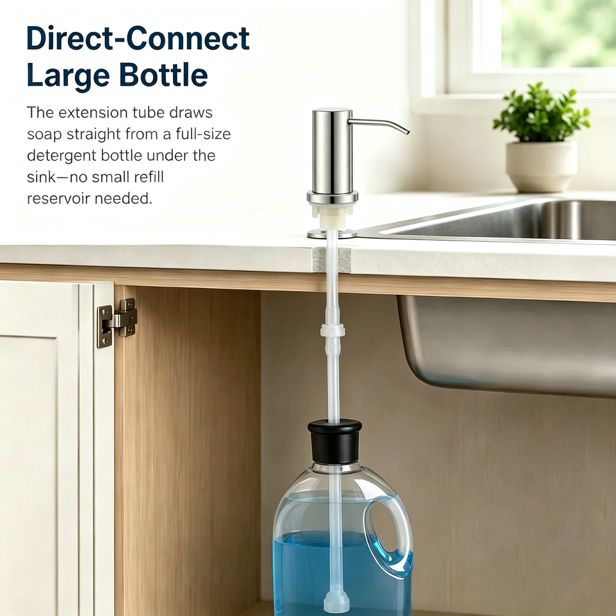 Last Day 50% OFF - Kitchen Sink Soap Dispensers