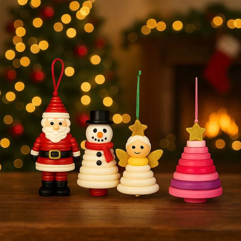 Buy 1 Get 1 Free DIY Button Ornament Kits