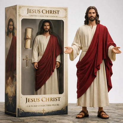 Handcrafted Jesus Figure – A Daily Reminder of Faith, Peace & Comfort