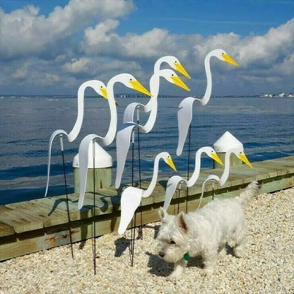 50% OFF Today | Florida Dancing Birds Metal Garden Art