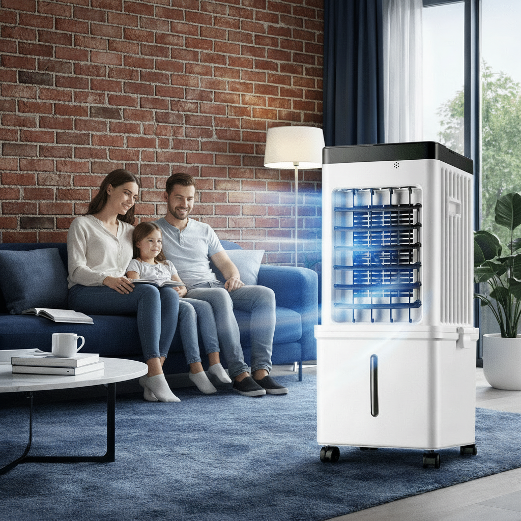 3-in-1 Air Conditioner – Fan & Cooling in One