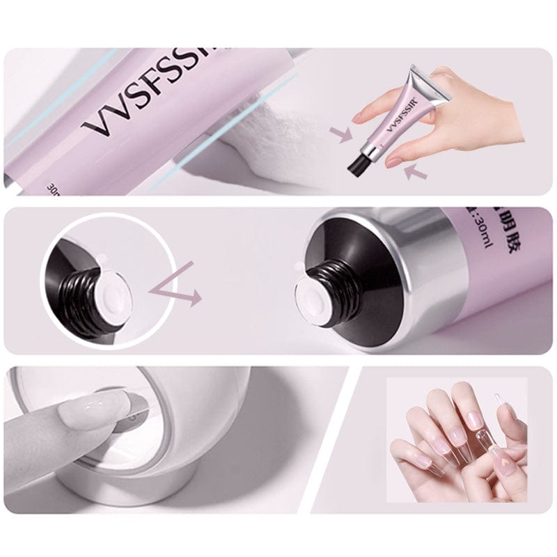 Press-On Nail Glue Gel for Lasting Art