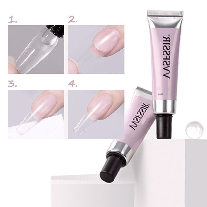 Press-On Nail Glue Gel for Lasting Art
