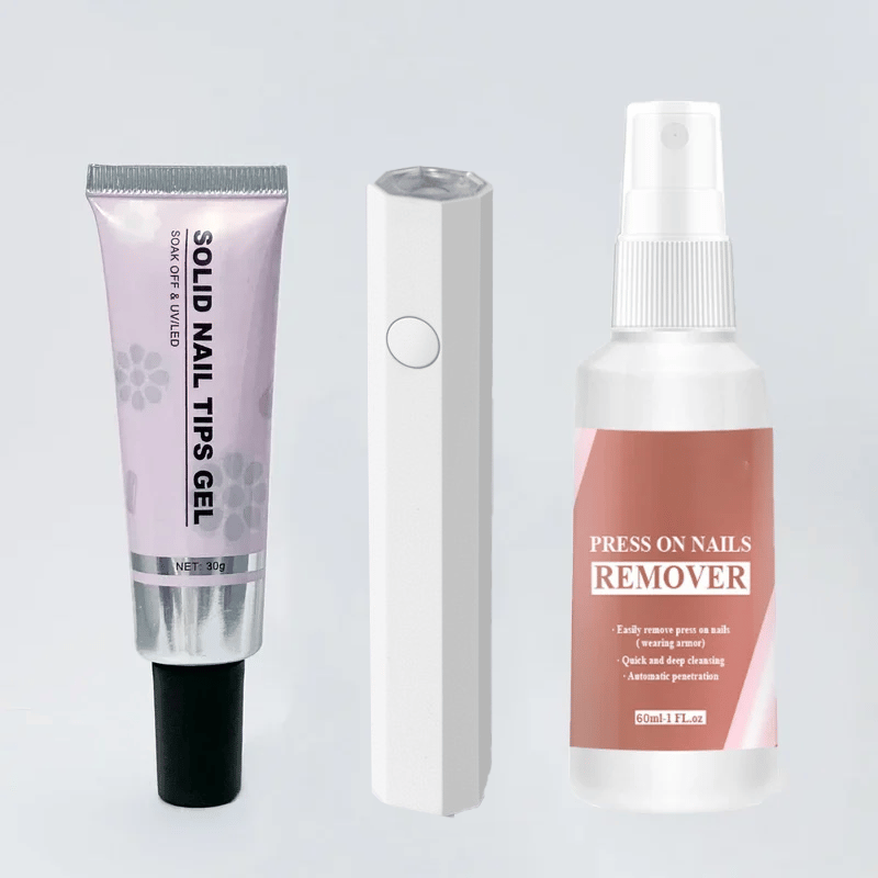 Press-On Nail Glue Gel for Lasting Art