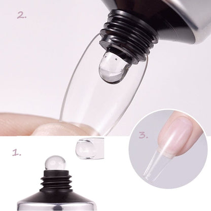 Press-On Nail Glue Gel for Lasting Art